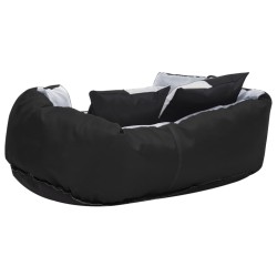 Coussin réversible lavable pour chien Gris et noir 65x50x20 cm 516692516692