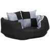 Coussin réversible lavable pour chien Gris et noir 65x50x20 cm 516692516692