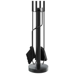 Ensemble d'ustensiles de cheminée 5 pièces 18 x 56 cm Acier 516693516693