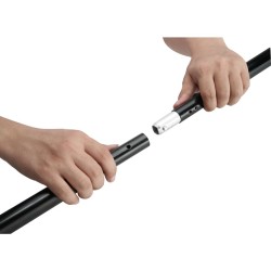 Système de support de toile de fond 600 x 300 cm Blanc 516697516697