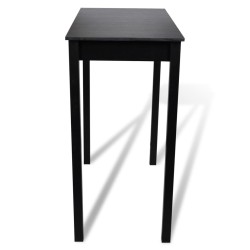 Set de 1 table de bar et 4 tabourets noir 516698516698