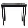 Set de 1 table de bar et 4 tabourets noir 516698516698