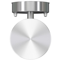 2 appliques murales cylindriques en acier inoxydable 516701516701