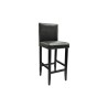 Set de 1 table de bar et 2 tabourets noir 516704516704
