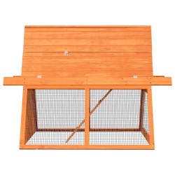 Clapier Bois de pin et de sapin massif 152x128x108 cm 516710516710