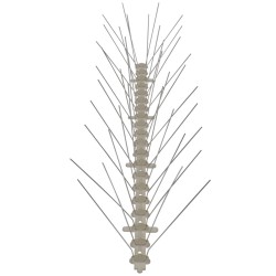 Ensemble de 6 pointes à 4 rangées contre oiseaux Plastique 3 m 516715516715