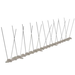 Ensemble de 6 pointes à 2 rangées contre oiseaux Plastique 3 m 516716516716