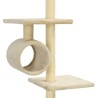 Arbre à chat avec griffoirs en sisal 260 cm Beige 516738516738