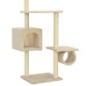Arbre à chat avec griffoirs en sisal 260 cm Beige 516738516738
