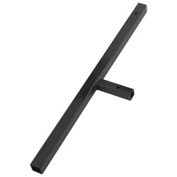 Tarière de sol avec manche 250 mm et tube d'extension 12m Acier 516766516766