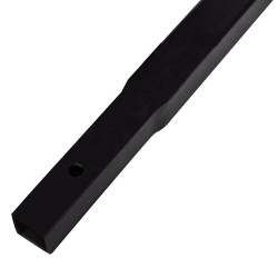 Tarière de sol avec manche 250 mm et tube d'extension 12m Acier 516766516766