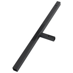 Tarière de sol avec manche 250 mm et tube d'extension 4 m Acier 516768516768