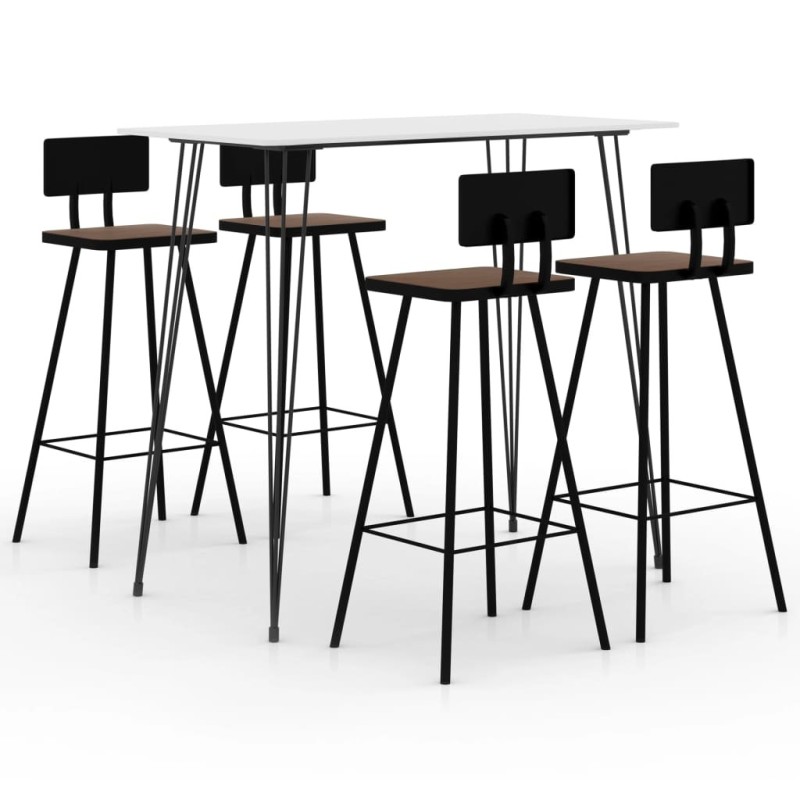 Ensemble de bar 5 pcs Blanc 516780516780