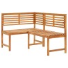 Ensemble de bistro 4 pcs Bois d'acacia solide 516781516781
