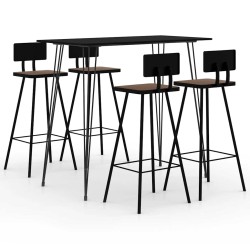 Ensemble de bar 5 pcs Noir 516783516783