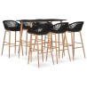 Ensemble de bar 7 pcs Noir 516792516792