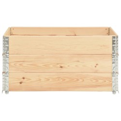 Jardinières surélevées 3 pcs 80x120 cm Bois de pin solide 516799516799