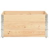 Jardinières surélevées 3 pcs 80x120 cm Bois de pin solide 516799516799