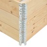 Jardinières surélevées 3 pcs 80x120 cm Bois de pin solide 516799516799