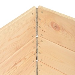Jardinières surélevées 3 pcs 80x120 cm Bois de pin solide 516799516799