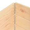 Jardinières surélevées 3 pcs 80x120 cm Bois de pin solide 516799516799