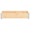 Jardinière surélevée 50x100 cm Bois de pin solide 516800516800