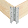 Jardinière surélevée 50x100 cm Bois de pin solide 516800516800