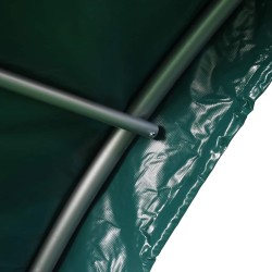 Tente pour bétail PVC 3,7x3,7 m Vert 516806516806