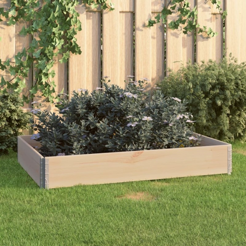Jardinière surélevée 80x120 cm Bois de pin solide 516808516808