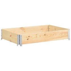 Jardinière surélevée 80x120 cm Bois de pin solide 516808516808