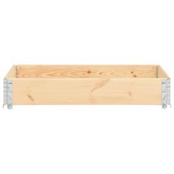 Jardinière surélevée 80x120 cm Bois de pin solide 516808516808