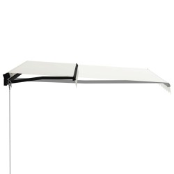 Auvent manuel rétractable 300x250 cm Crème 516823516823