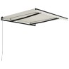 Auvent manuel rétractable 300x250 cm Crème 516823516823