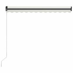 Auvent manuel rétractable 300x250 cm Crème 516823516823