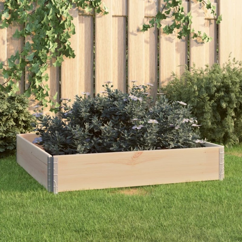 Jardinière surélevée 100x100 cm Bois de pin solide 516824516824