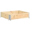 Jardinière surélevée 100x100 cm Bois de pin solide 516824516824