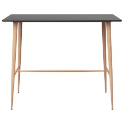 Ensemble de bar 5 pcs Noir et gris 516845516845