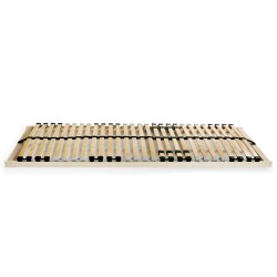 Sommiers à lattes sans matelas 2 pcs avec 28 lattes 90x200 cm 516852516852