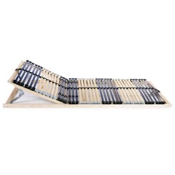 Sommiers à lattes sans matelas 2 pcs avec 42 lattes 80x200 cm 516854516854