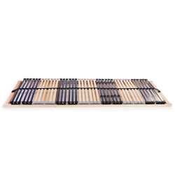 Sommiers à lattes sans matelas 2 pcs avec 42 lattes 90x200 cm 516859516859