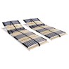 Sommiers à lattes sans matelas 2 pcs avec 42 lattes 90x200 cm 516860516860