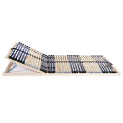 Sommiers à lattes sans matelas 2 pcs avec 42 lattes 90x200 cm 516860516860