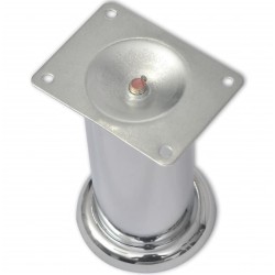Pieds ronds de canapé 8 pcs Chrome 120 mm 516862516862