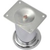 Pieds ronds de canapé 8 pcs Chrome 60 mm 516863516863