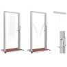 Douche d'extérieur avec receveur WPC Acier inoxydable 516866516866