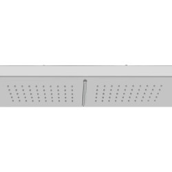 Douche d'extérieur avec receveur WPC Acier inoxydable 516866516866