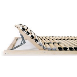 Sommiers à lattes sans matelas 2 pcs avec 28 lattes 80x200 cm 516867516867