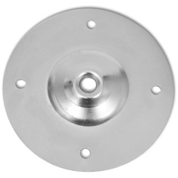 Pieds de table télescopiques 4 pcs Chrome 710 mm - 1100 mm 516870516870