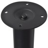 Pieds de table télescopiques 4 pcs Noir 710 mm - 1100 mm 516872516872