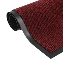 Paillassons rectangulaires 2 pcs 40 x 60 cm Rouge 516880516880
